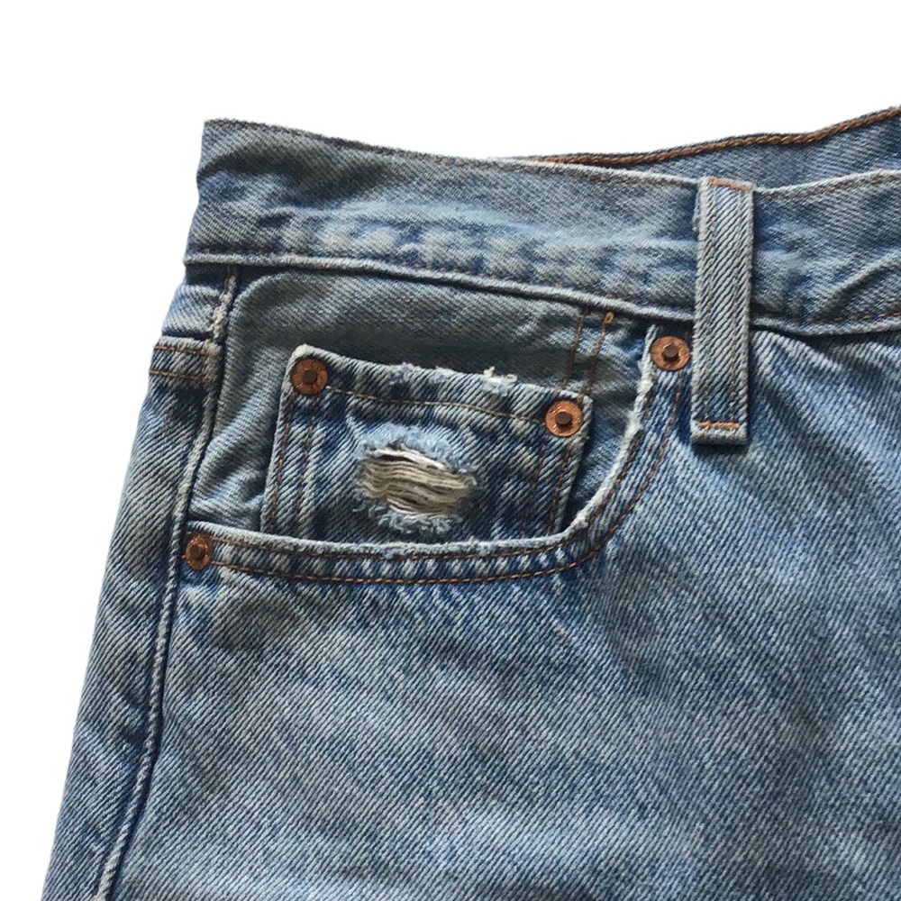 Levi’s Premium Quality 501 Skinny High Rise Distressed Jeans, size 27 - Picture 5 of 15
